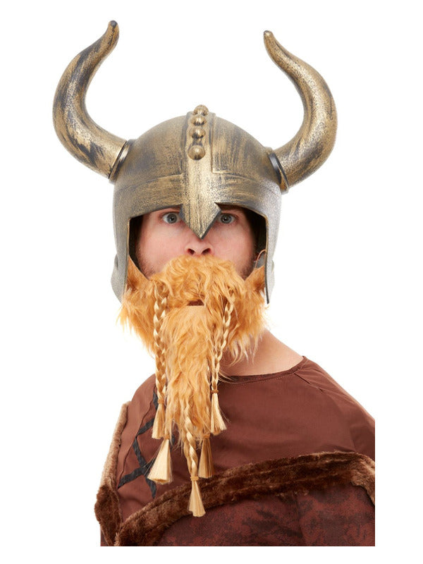 Viking Helmet, Gold Dress Loud