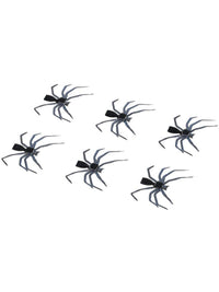 Smiffys Make-Up FX, 3D Spider Stickers, Black Dress Loud