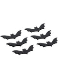 Smiffys Make-Up FX, 3D Bat Stickers, Black Dress Loud