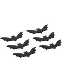 Smiffys Make-Up FX, 3D Bat Stickers, Black Dress Loud