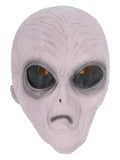 Alien Latex Mask, Purple Dress Loud