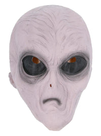Alien Latex Mask, Purple Dress Loud