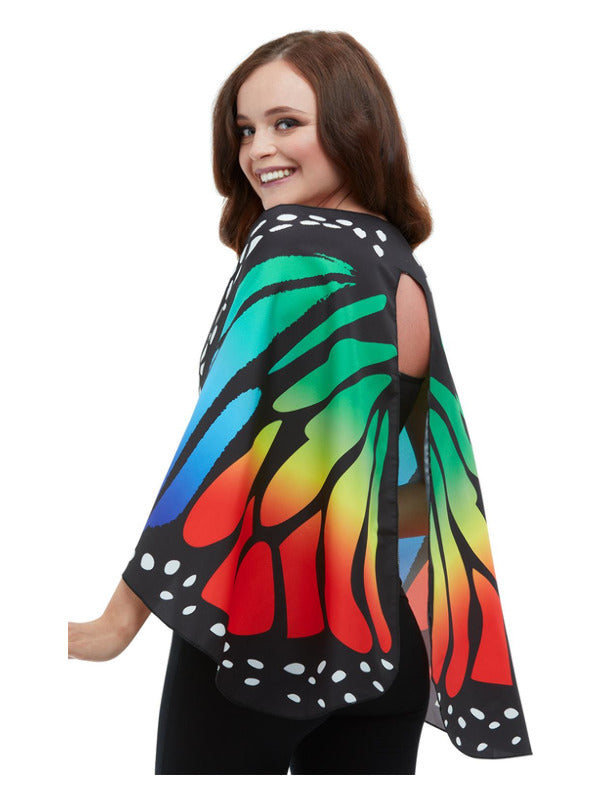 Monarch Butterfly Fabric Wings, Multi-Coloured Dress Loud