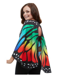 Monarch Butterfly Fabric Wings, Multi-Coloured Dress Loud