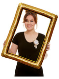 Inflatable Picture Frame, Gold Dress Loud
