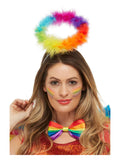 Rainbow Angel Halo, Multi-Coloured Dress Loud