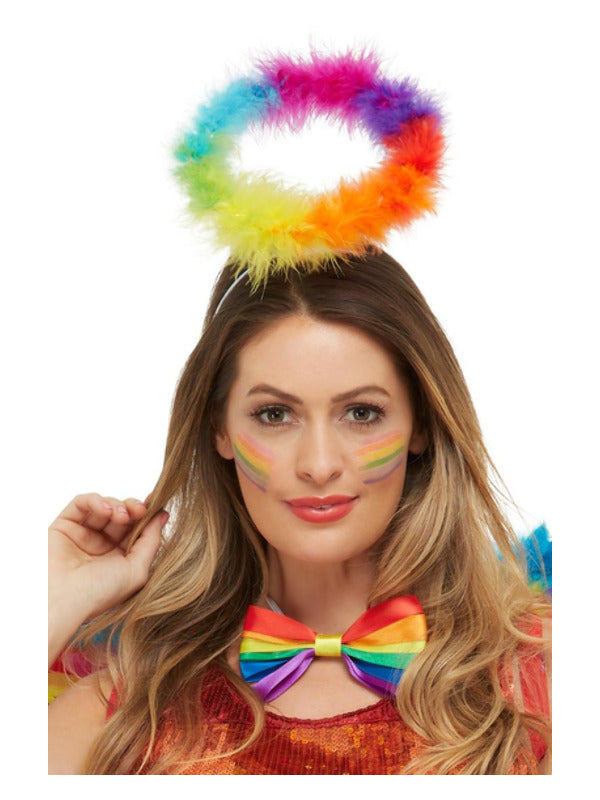 Rainbow Angel Halo, Multi-Coloured Dress Loud