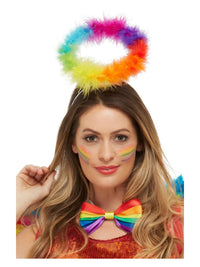 Rainbow Angel Halo, Multi-Coloured Dress Loud