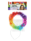 Rainbow Angel Halo, Multi-Coloured Dress Loud