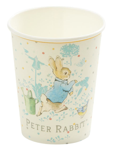 Peter Rabbit Classic Tableware Party Cups x8 Dress Loud