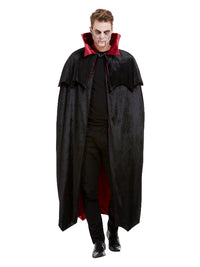 Deluxe Vampire Cape, Black Dress Loud