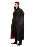 Deluxe Vampire Cape, Black Dress Loud