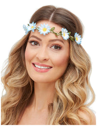 Hawaiian/Hippie Daisy Chain Headband, Assorted Dress Loud