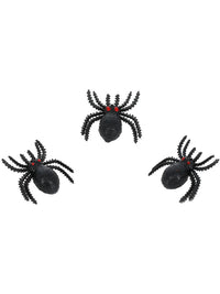 Spider Hair Clips, Black Dress Loud