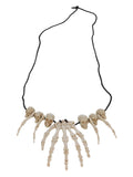 Voodoo Bone Necklace, Beige Dress Loud
