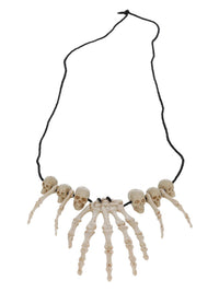 Voodoo Bone Necklace, Beige Dress Loud