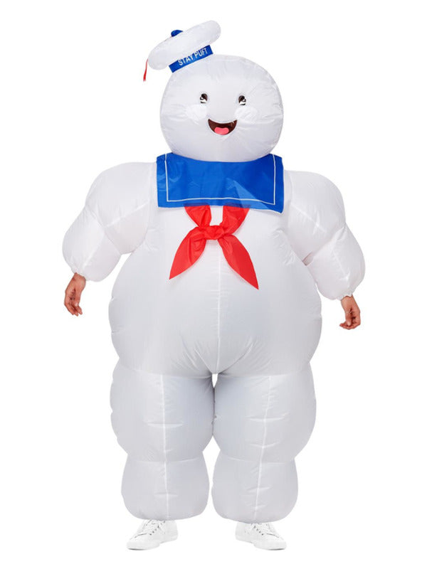 Ghostbusters Inflatable Stay Puft Costume Dress Loud