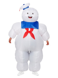Ghostbusters Inflatable Stay Puft Costume Dress Loud