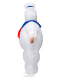Ghostbusters Inflatable Stay Puft Costume Dress Loud