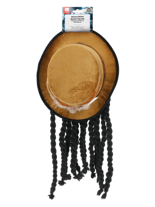 Deluxe Witch Doctor Top Hat