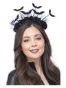 Gothic Rose & Bat Bopper Headband