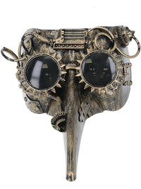 Victorian Steampunk Plague Doctor Mask Dress Loud