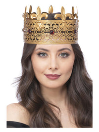Gothic Royal Vampire Metal Crown