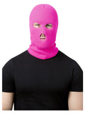 Balaclava Ski Mask, Neon Pink Dress Loud