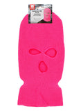 Balaclava Ski Mask, Neon Pink Dress Loud