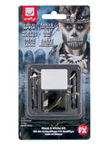Smiffys Make-Up FX, Black & White Kit Dress Loud