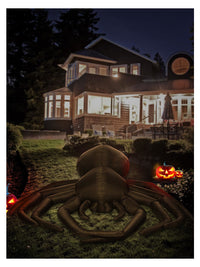 Giant Outdoor Inflatable Spider, 9ft Dress Loud