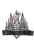 Black Filigree Queen Crown Headband Dress Loud
