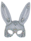 Fever Silver Jewel Bunny Mask Dress Loud
