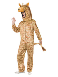 Giraffe Costume, Orange Dress Loud