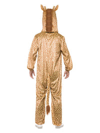 Giraffe Costume, Orange Dress Loud