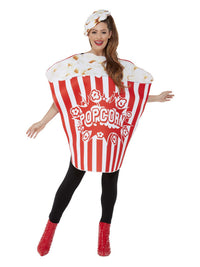 Popcorn Costume, Red & White Dress Loud