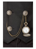 20s Pocket Fob Watch, Assorted Designs Dress Loud