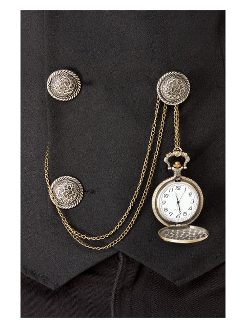 20s Pocket Fob Watch, Assorted Designs Dress Loud