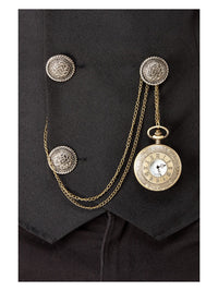 20s Pocket Fob Watch, Assorted Designs Dress Loud