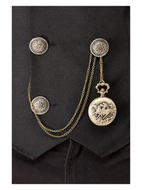 20s Pocket Fob Watch, Assorted Designs Dress Loud