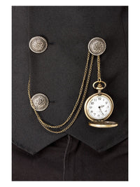20s Pocket Fob Watch, Assorted Designs Dress Loud