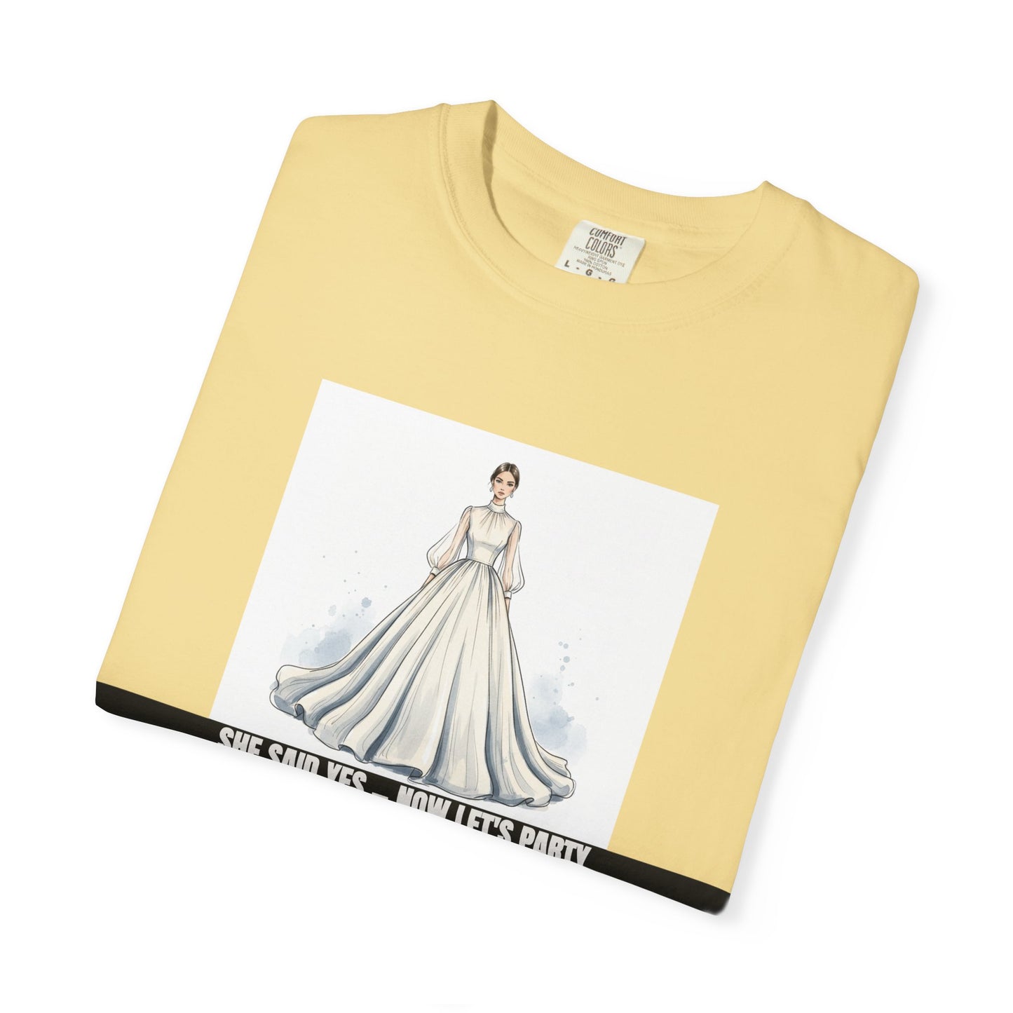 She Said Yes Now Lets Party Bachelorette Bride Squad Tee