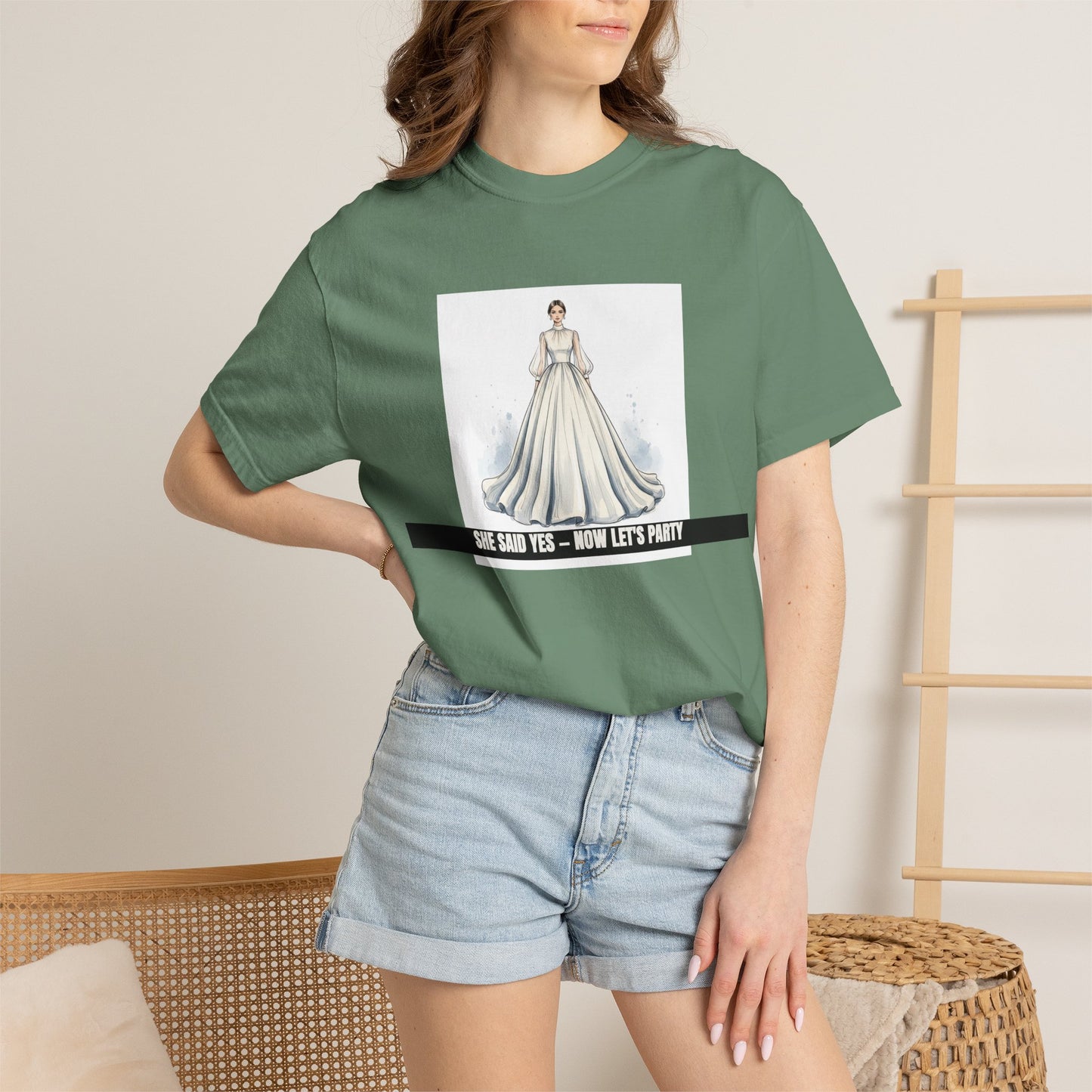 She Said Yes Now Lets Party Bachelorette Bride Squad Tee
