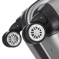 3 Pcs Suitcase Lightweight ABS Carry-on Hand Luggage 4 Spinner Wheels Trolley Case Dress Loud