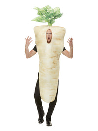 Christmas Parsnip Costume, Brown Dress Loud