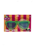 Giant Sunglasses, Assorted Bright Colours Dress Loud