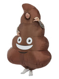 Inflatable Poop Costume, Brown Dress Loud