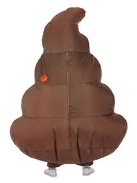 Inflatable Poop Costume, Brown Dress Loud