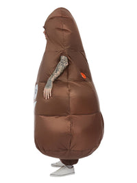 Inflatable Poop Costume, Brown Dress Loud