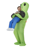 Inflatable Alien Abduction Costume, Green Dress Loud